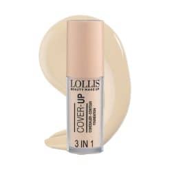 Lollis - Cover Up 3 In 1 Concealer Contour Foundation