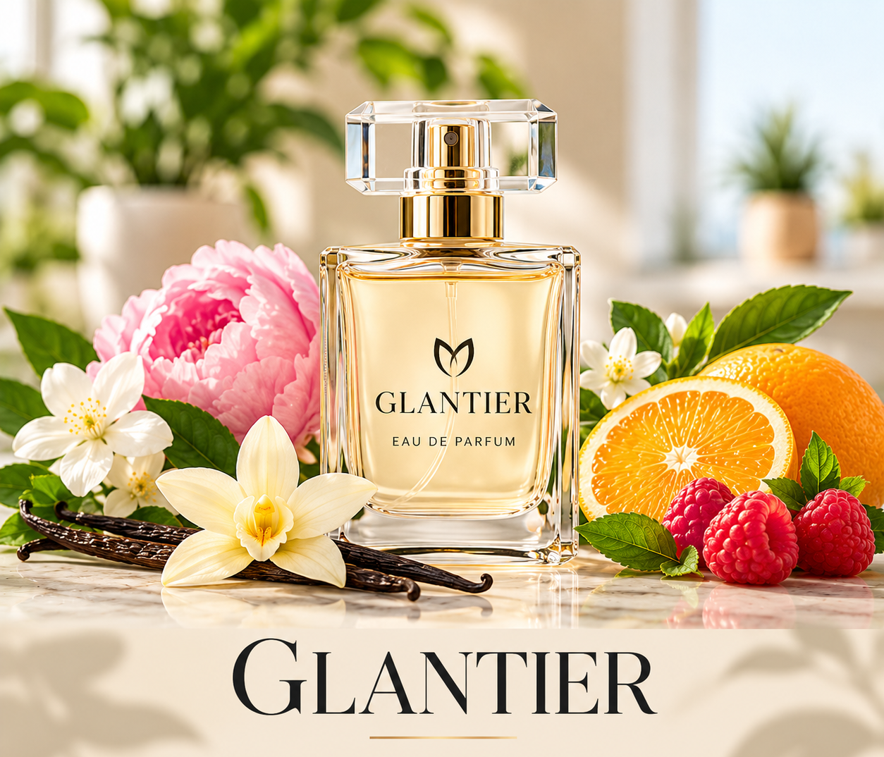 Luxe Glantier parfum met botanische accenten e1791742837244
